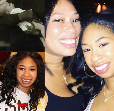 Alex Martin with her first daughter via Instagram